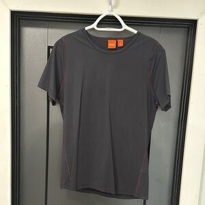 Hugo Boss Gray Short Sleeve Tee